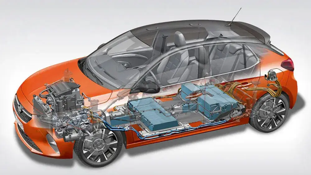 opel corsa-e batterij