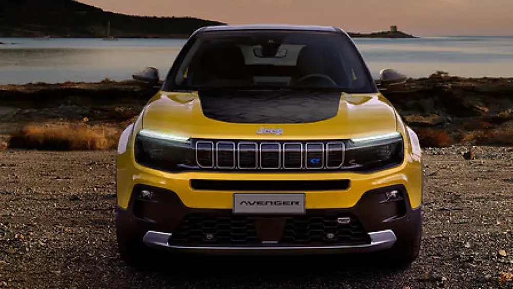 Jeep avenger voorkant