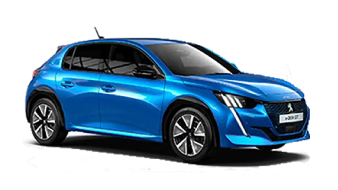 Peugeot 208 zijkant