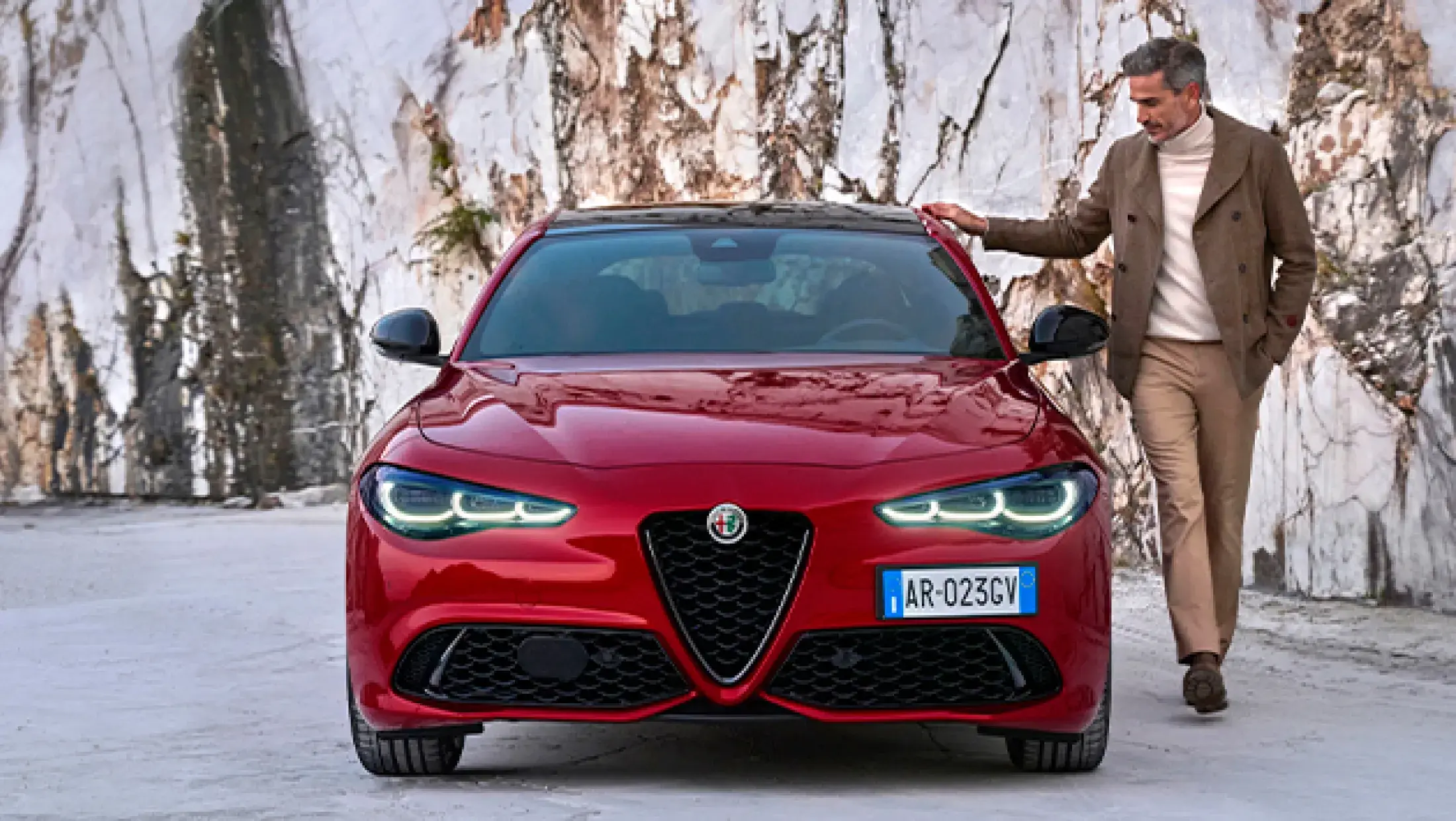 Alfa Romeo Giulia voorkant