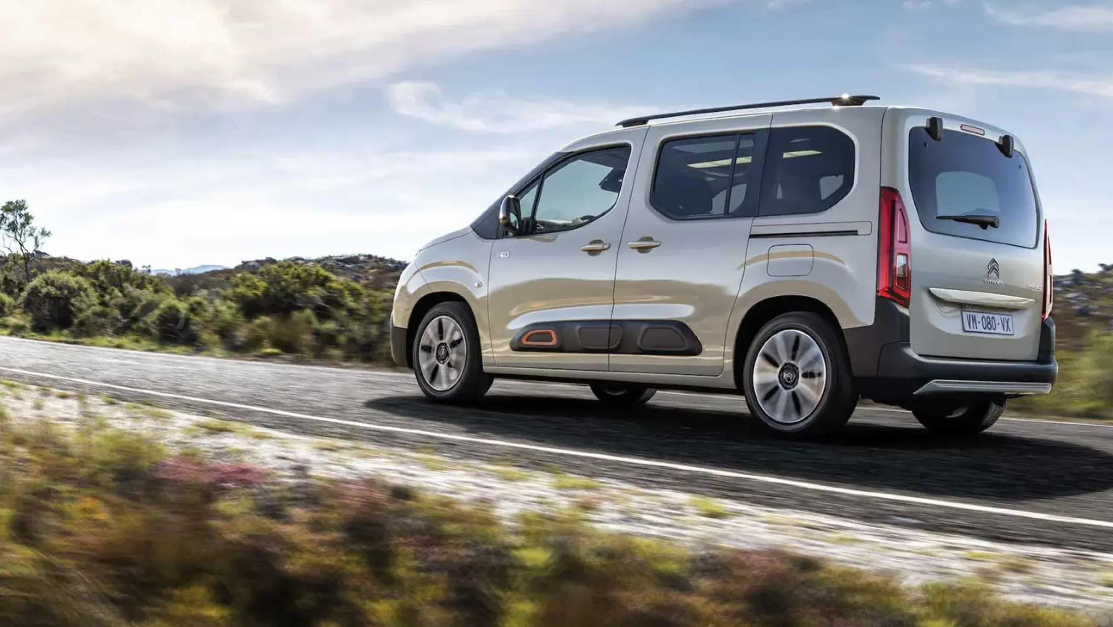 Citroen e Berlingo Zijkant