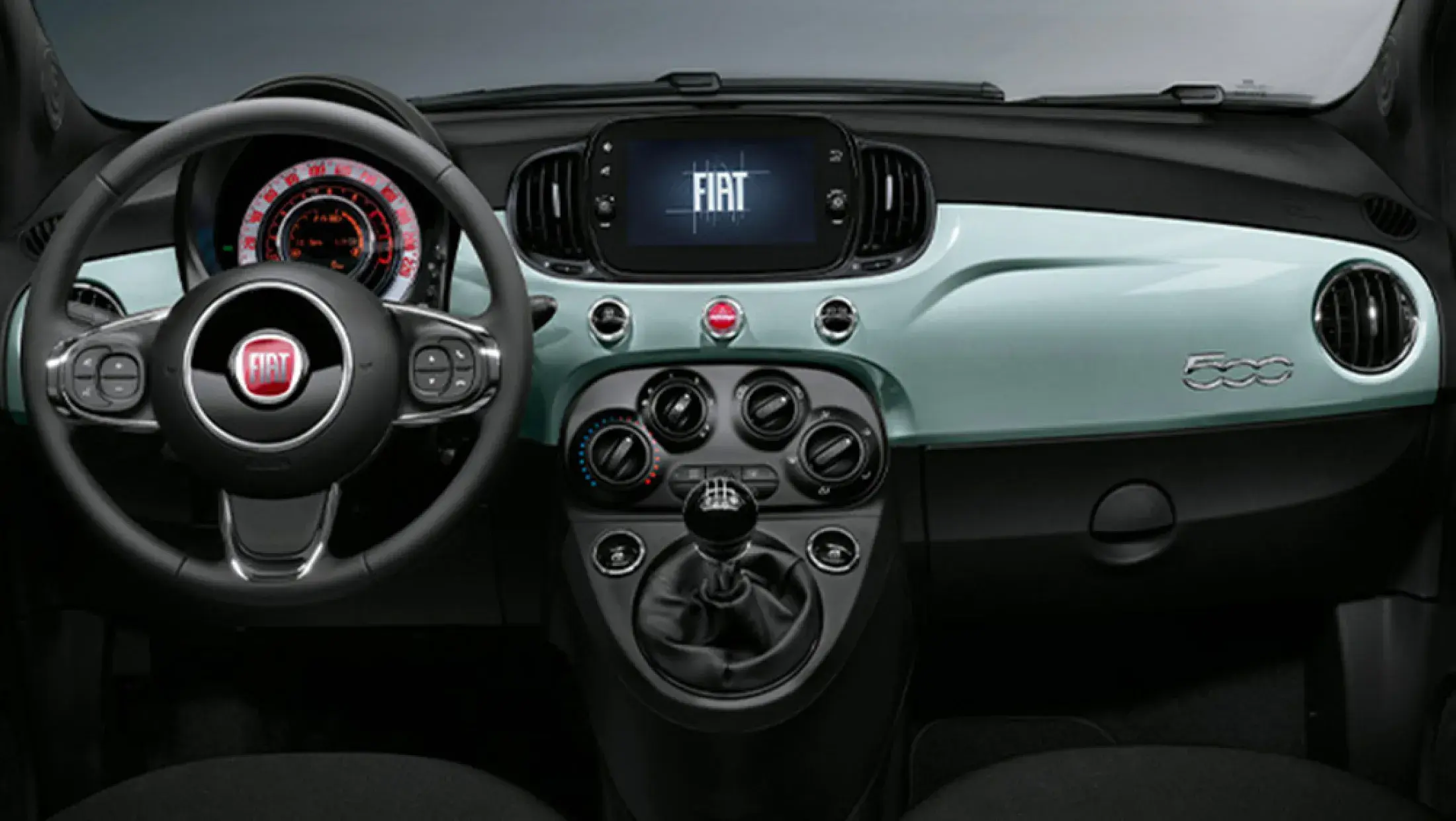 Fiat 500 dashboard