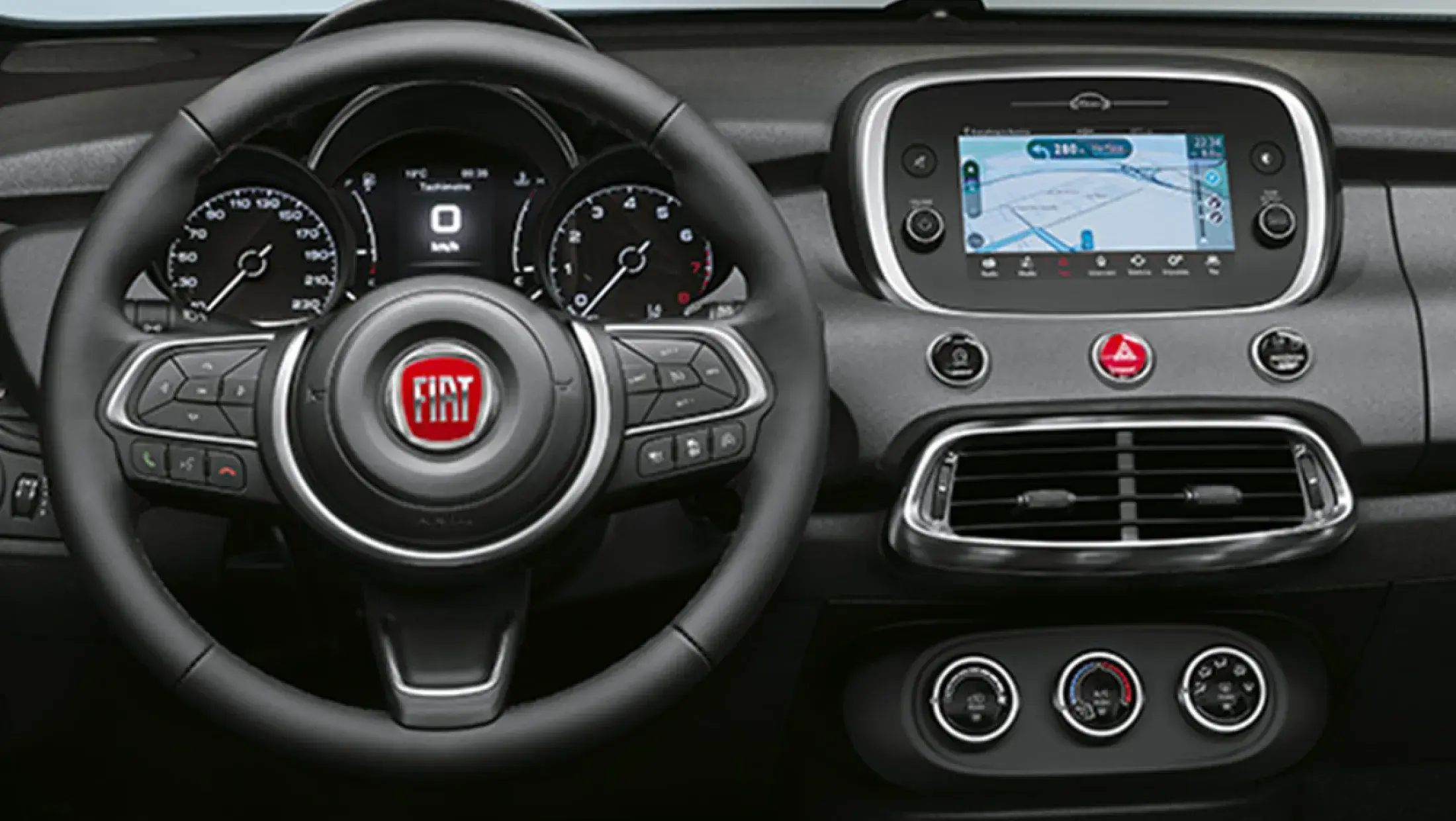 Fiat 500X dashboard