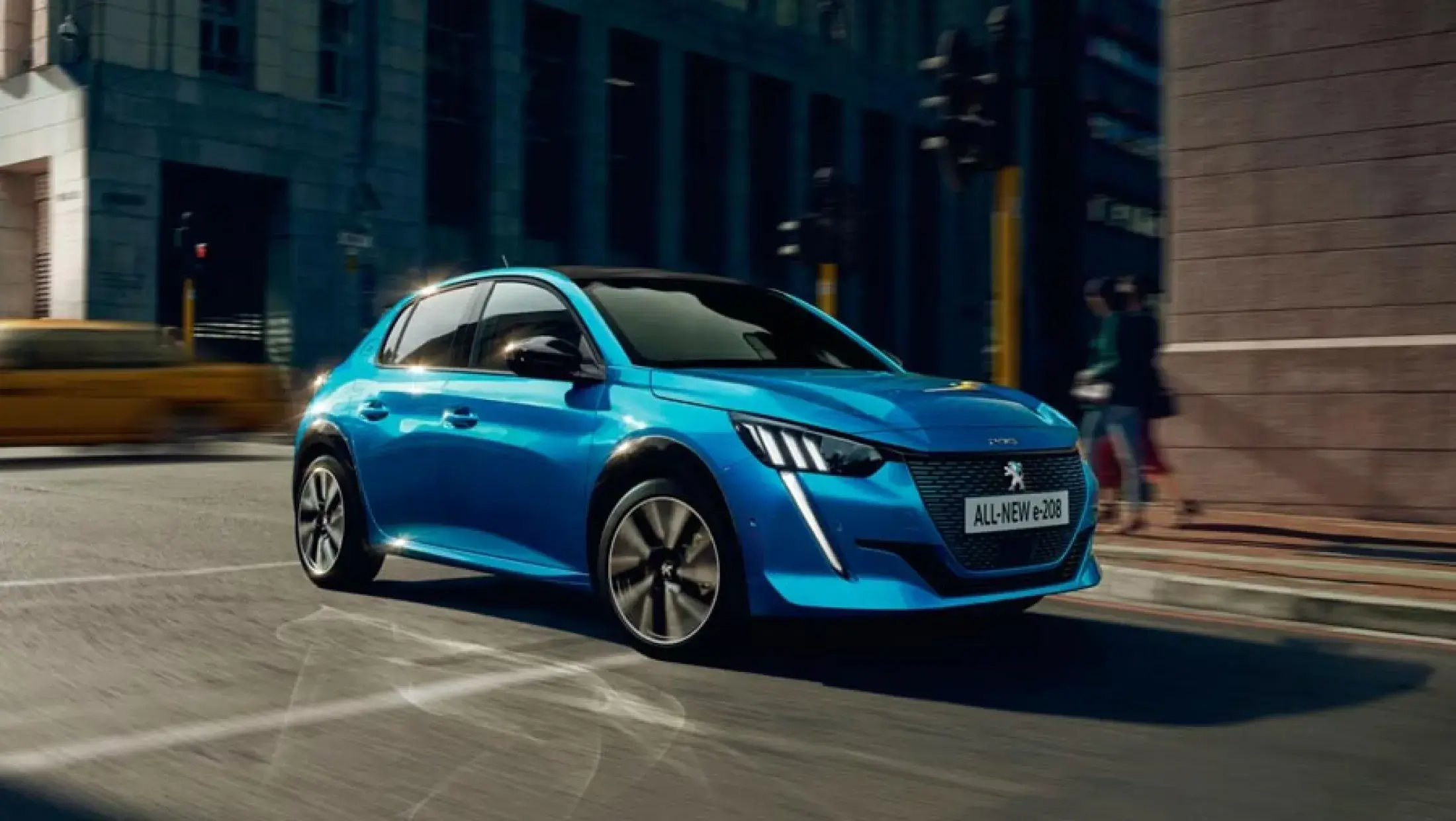 Peugeot 208 zijkant